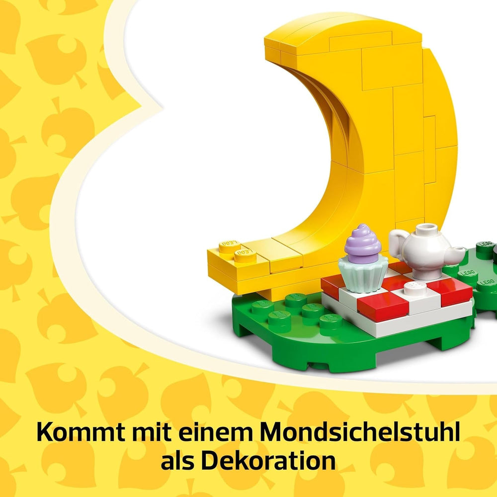 LEGO Animal Crossing Stargazing with Euphemia, ensemble de construction pour enfants, jeu de rôle imaginatif, jouet pour filles et garçons de 6 ans, jouet figurine animal 77053 Ensembles de construction Besuche den LEGO-Store