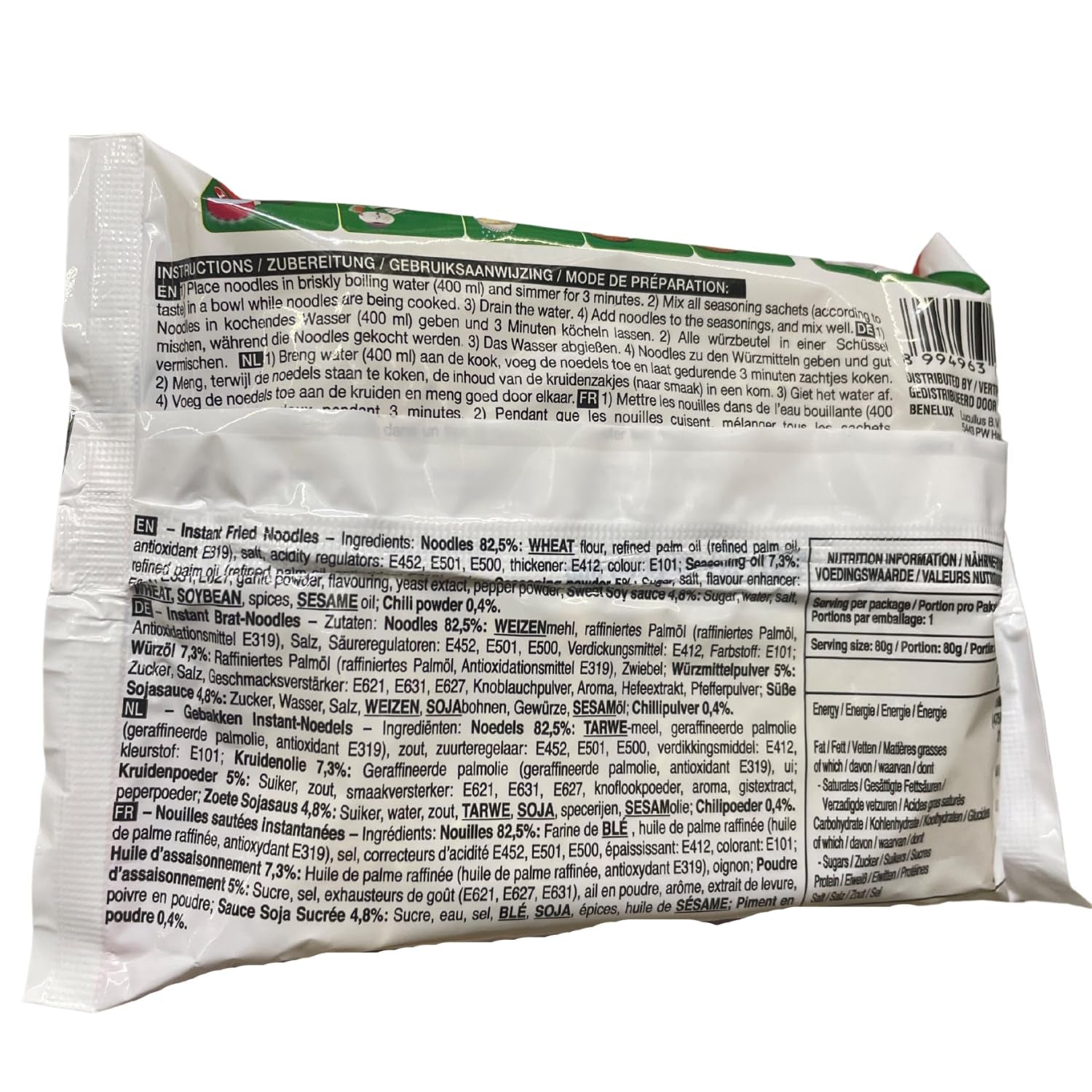 INDOMIE - Nouilles instantanées Mi Goreng - Multipack (40 x 80g)