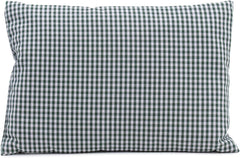 Gözze - Oreiller parfumé aux herbes, remplissage de mélange d'herbes 200G, housse 100% coton, 30 X 20 cm - Plaid Green Naty Shop Oreillers standards