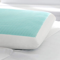 Sealy SE '19 Essentials SM Aqua Bubble Gel Sheet, 1 oreiller MC (US), blanc, 61 x 40 x 14 cm Naty Shop Oreillers standards