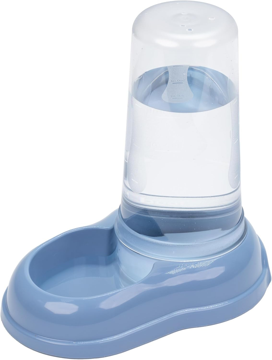 Ferplast Futter- oder Wasserspender für Hunde und Katzen AZIMUT 600 Futtertrog Water 0,6 Litre, Rutschfester Boden, 12,5 x 19 x H 19,5 cm Bleu