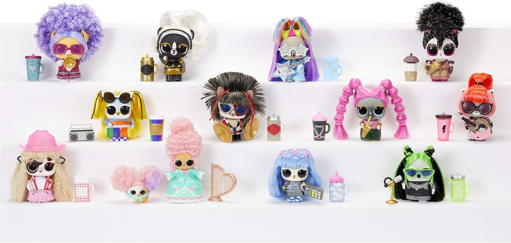 Mdr Surprise ! 567080E7C Remix Pets - Objet de collection - 9 surprises avec cheveux naturels, accessoires et paroles surprises