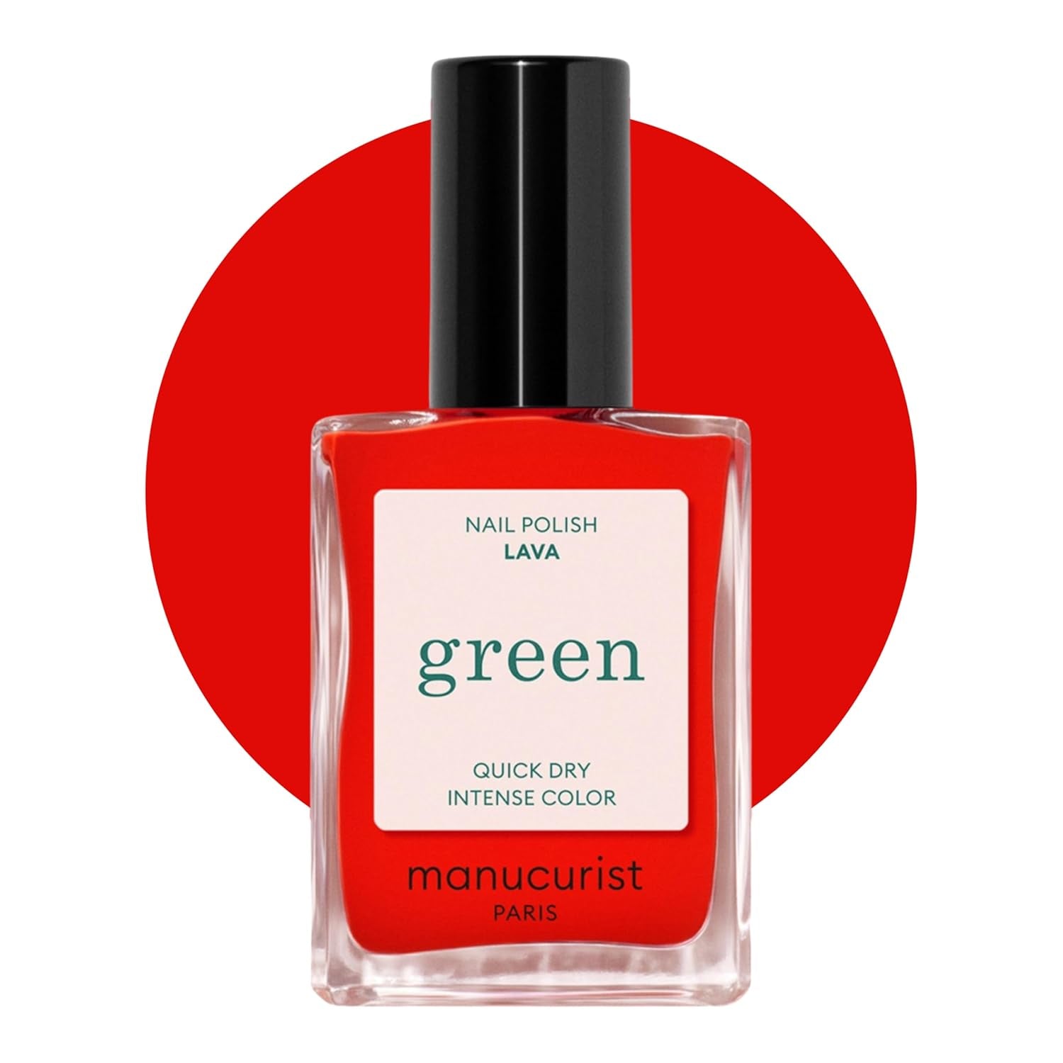 Manucurist Green - Vernis à ongles Rosy Beige Shell Beige - Vernis à ongles à séchage rapide - Ongles DIY - Vegan 12-Free - À base de plantes - Vernis à ongles - Fabriqué en France