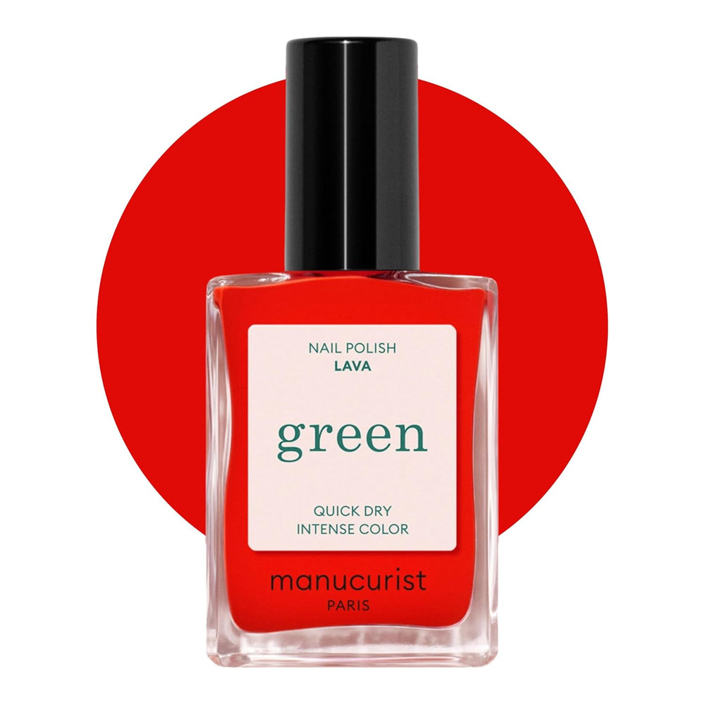 Manucurist Green - Vernis à ongles Rosy Beige Shell Beige - Vernis à ongles à séchage rapide - Ongles DIY - Vegan 12-Free - À base de plantes - Vernis à ongles - Fabriqué en France