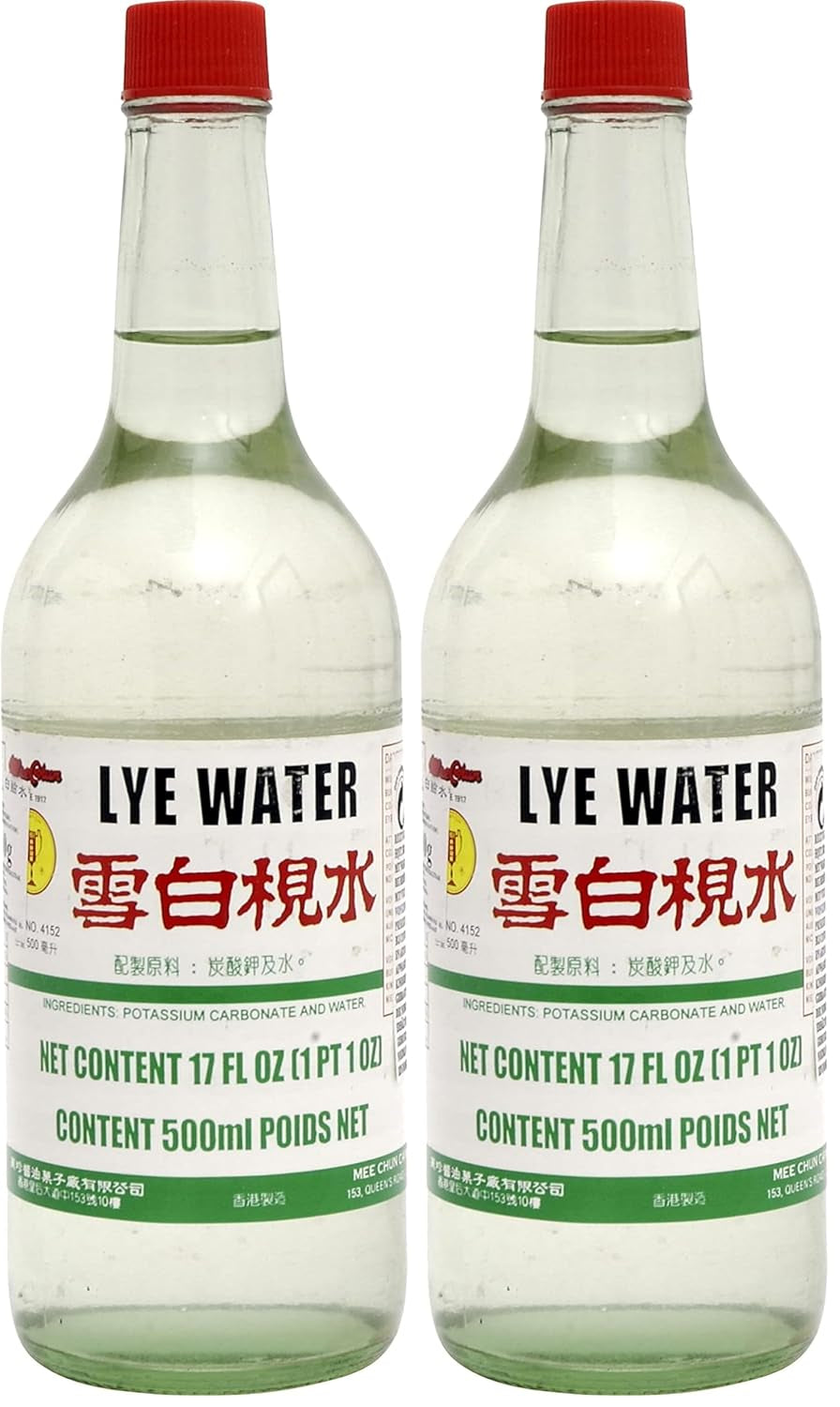 - Solution de carbonate de potassium (1 x 500 ml)