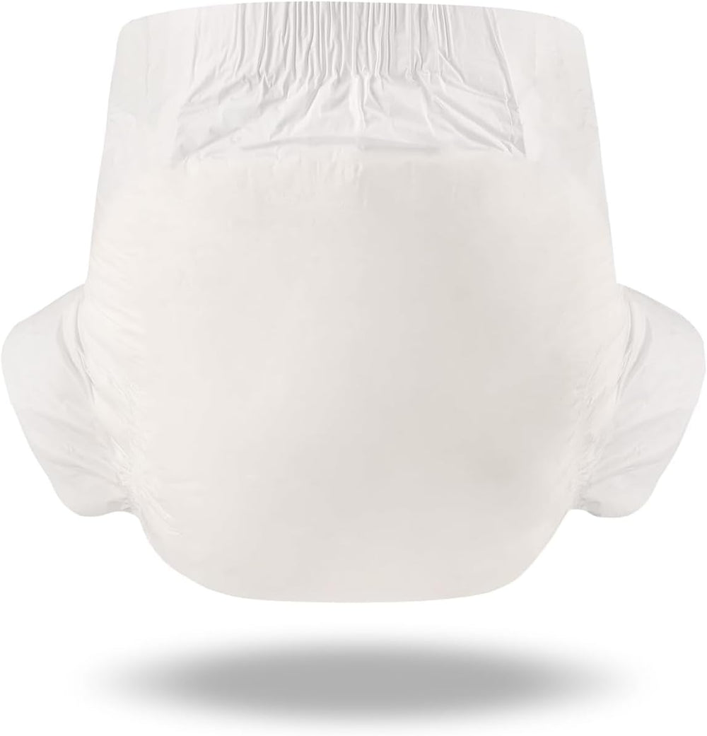 CutiePlusU Couches pour adultes, surface sèche, absorption maximale pendant la nuit, couches jetables pour incontinence – bleu, rose, blanc, lot de 3 (moyen 71-96 cm)