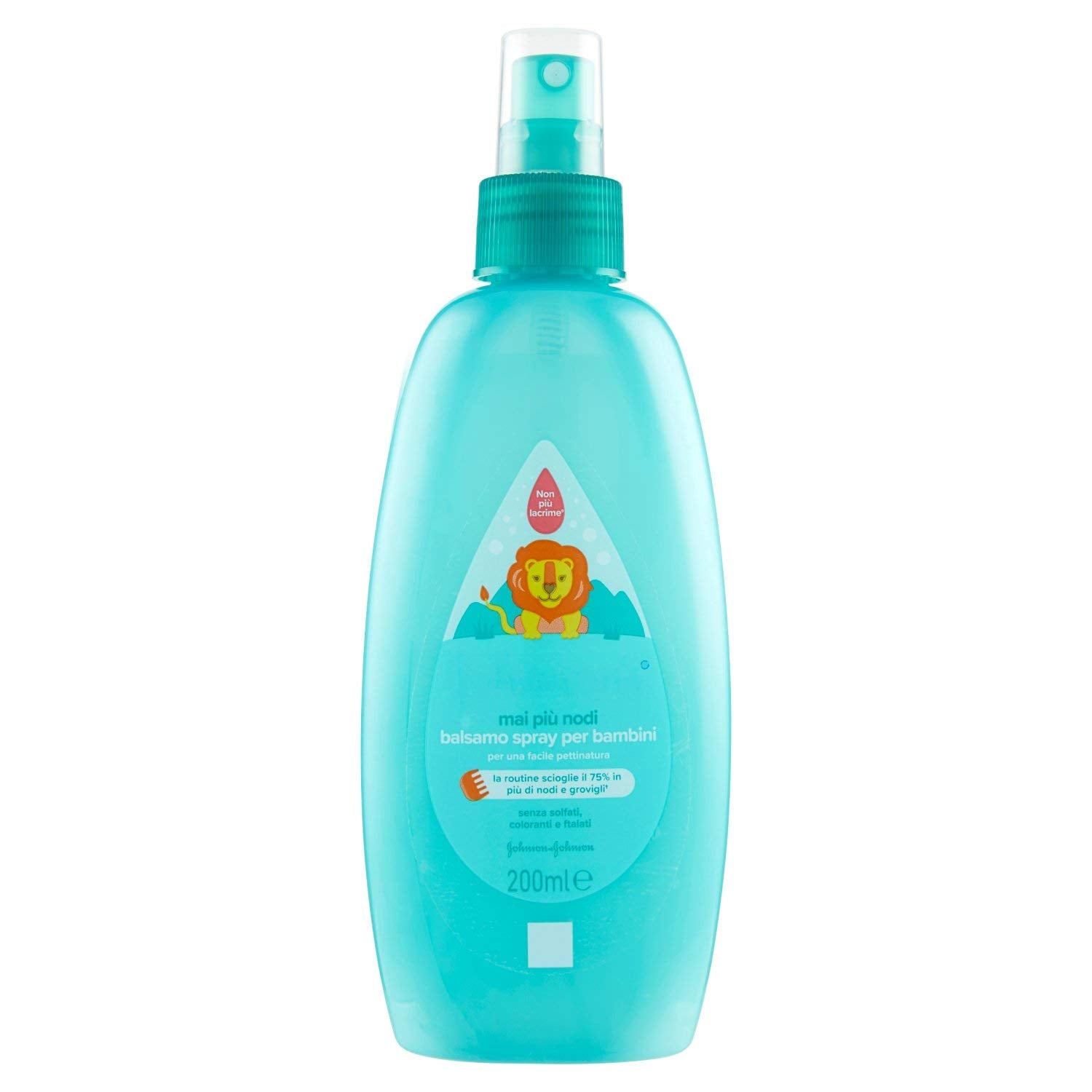 Spray pentru copii, fără noduri, descurcare, fără lacrimi, de asemenea, pentru păr lung sau creț, 200 ml Produse pentru descurcarea părului Naty Shop 200 Ml (1 pachet)