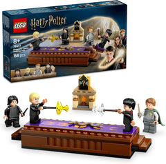 LEGO Harry Potter Château de Poudlard : ensemble de construction du club de duel avec 4 figurines incl. Draco Malfoy, Gilderoy Lockhart et Severus Snape, set Avec fonction Pour garçons et filles à partir de 8 ans 76441 Jeux de construction Besuche den LEGO-Store Titre par défaut