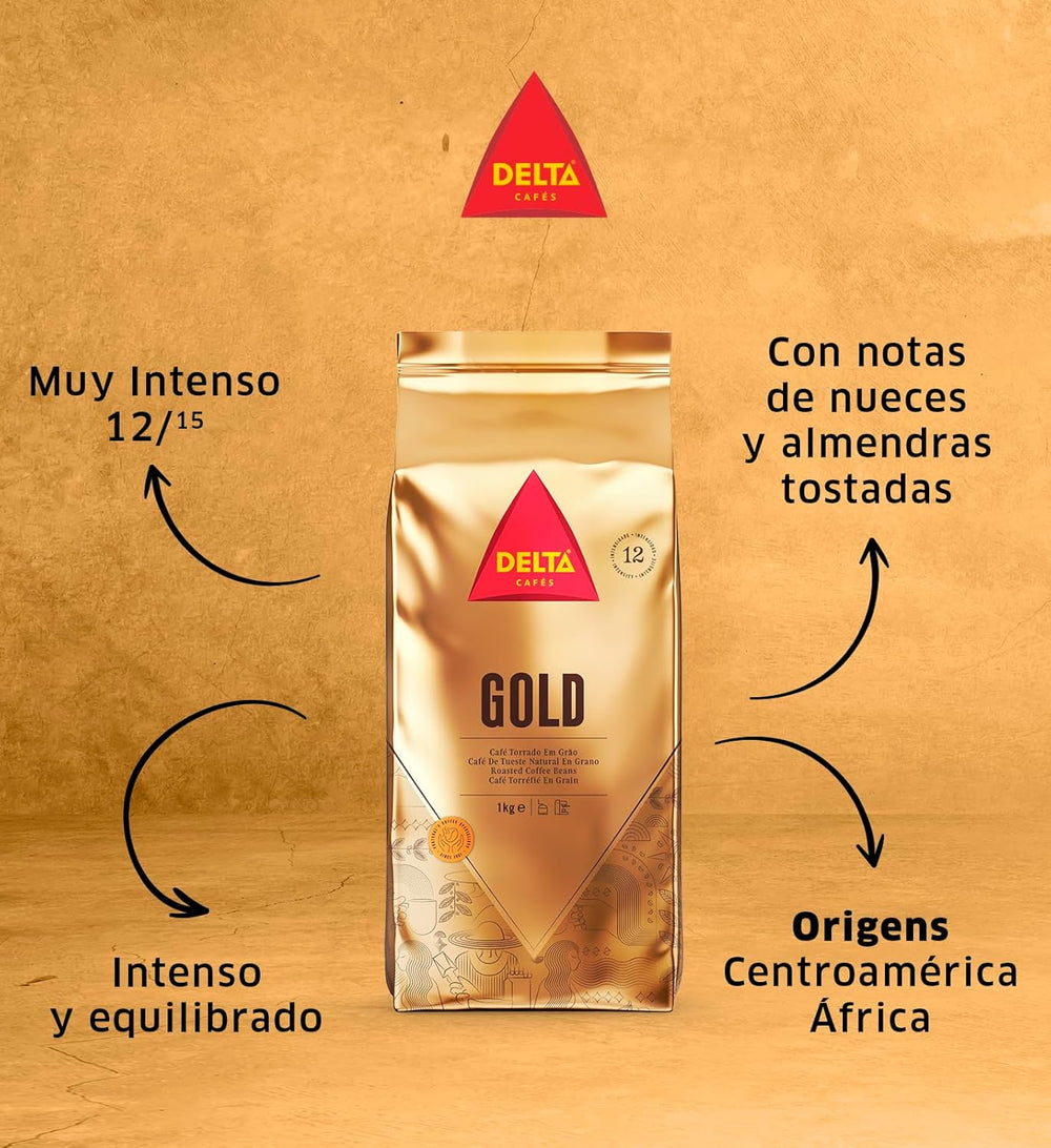 Café en grains Delta GOLD (1kg)