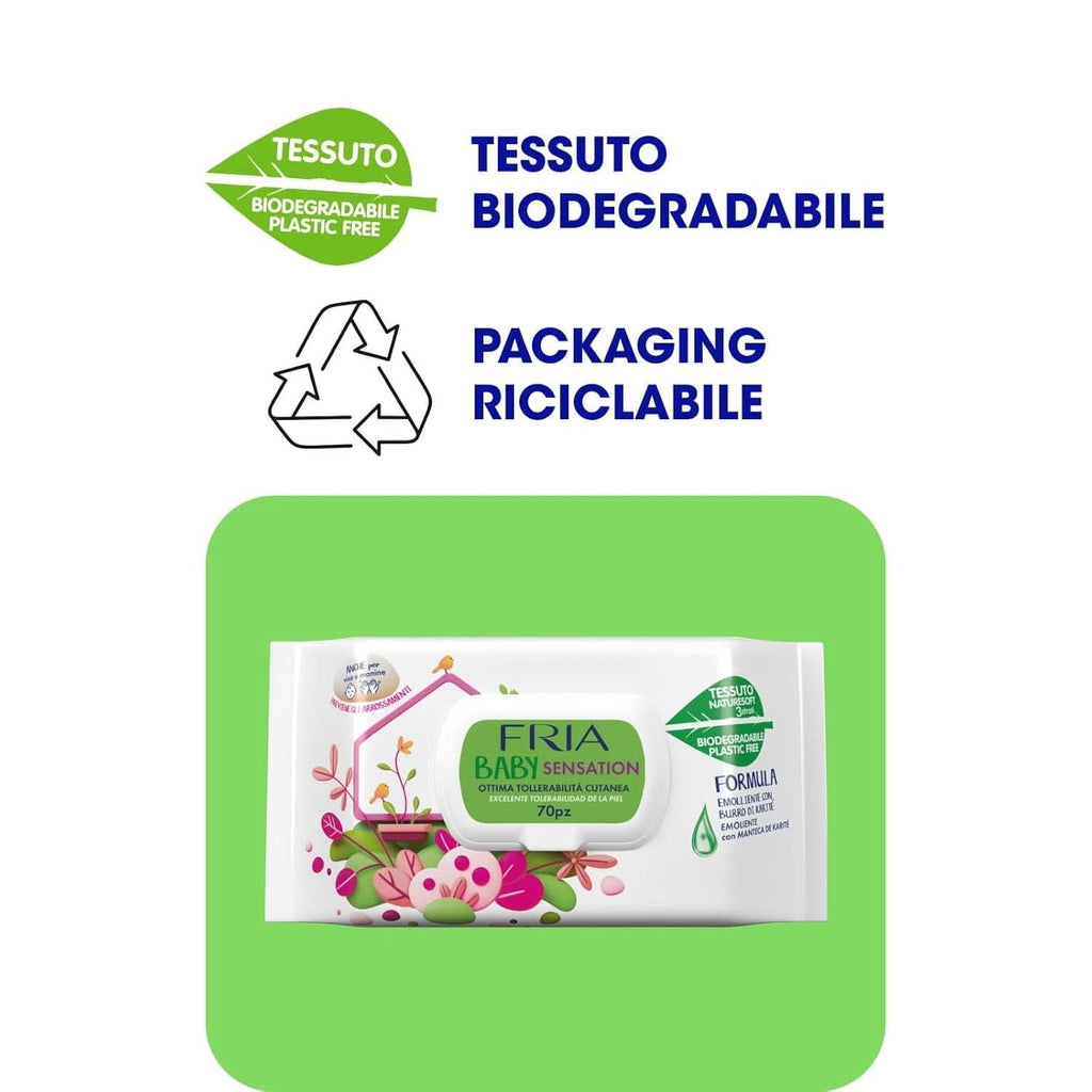 Baby Sensatios cu capac, 72 servetele Servetele Umede Bebelusi Naty Shop