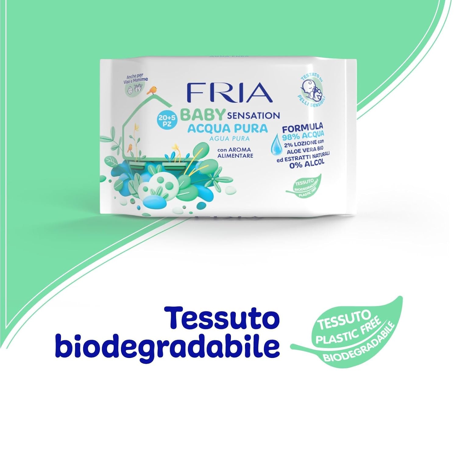 Tampons Baby Sensation, 25 pièces