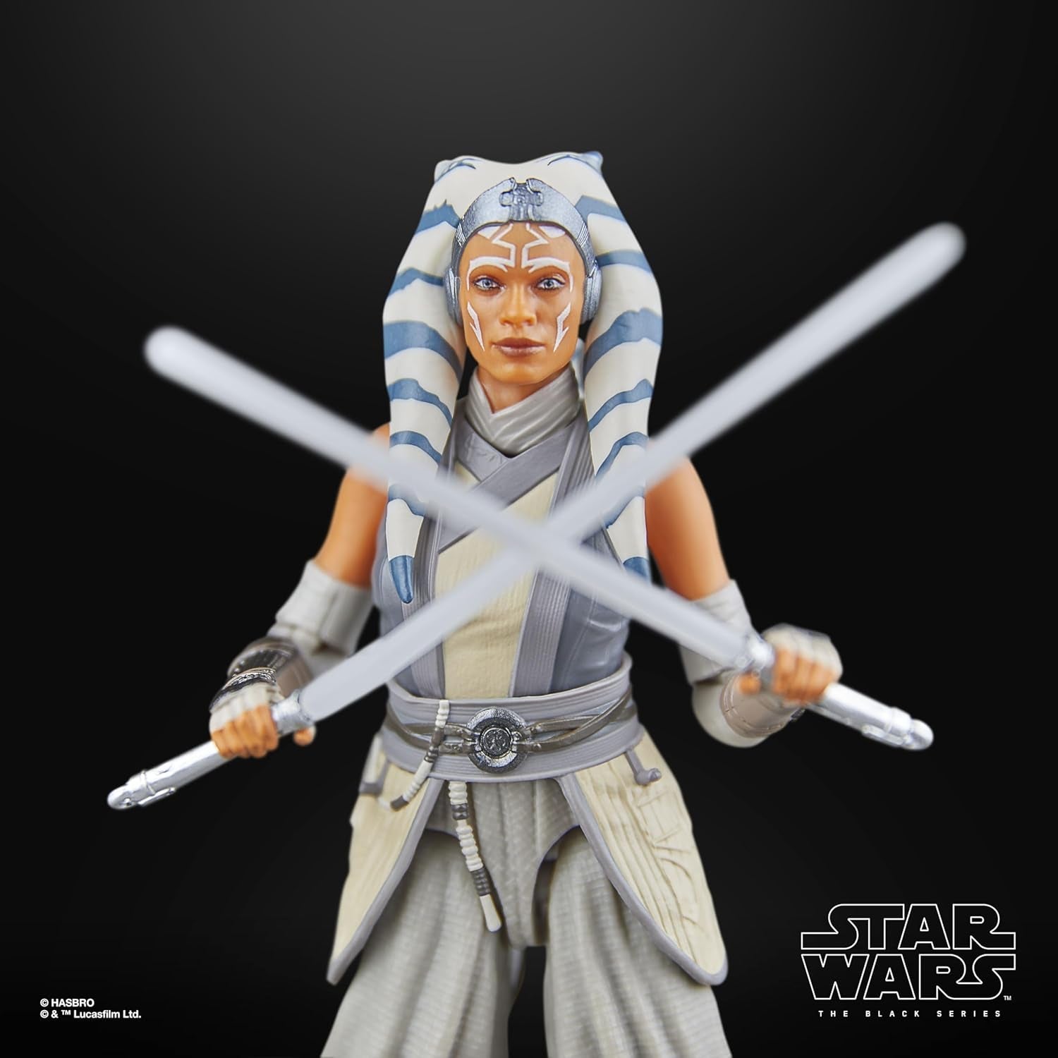 Star Wars seria neagră Ahsoka Tano (Peridea), Ahsoka figurină de acțiune de colecționat, 15 cm Action figures Naty Shop