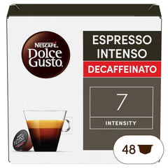 Nescafé Dolce Gusto Café Dolce Gusto Espresso Intenso Desc. | Nestlé Pack 3 Kisten Mit 18 Kapseln,Die Jewelils 16 Einheit(3er Pack)