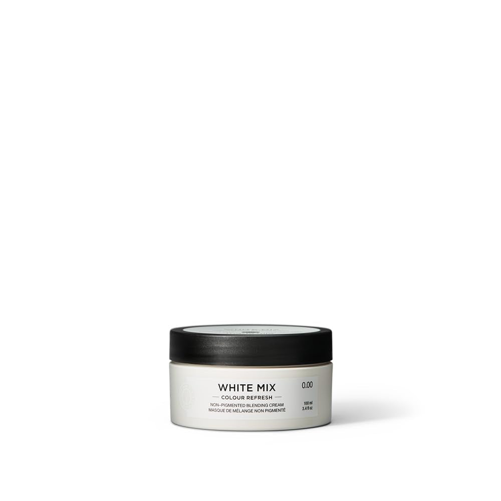 Maria Nila Color Refresh 300 ml - Une bombe colorée nourrissante contenant des pigments colorants temporaires qui rafraîchissent rapidement la couleur des cheveux. 100% végétalien. Sans sulfates et sans parabènes. Teinture pour cheveux Naty Shop White mix