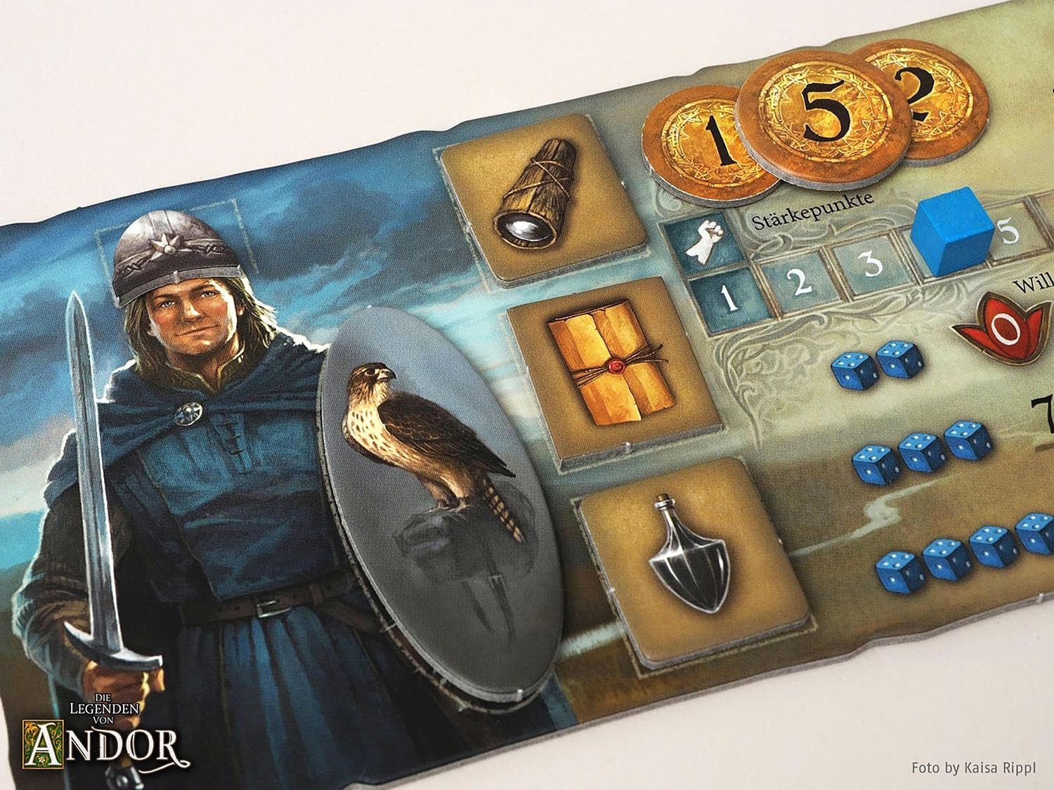 Kosmos 683122 Legends of Andor – Big Box, jeu de base (Kennerspiel des Jahres 2013) et extensions supplémentaires, Fantasy Classic, jeu de société coopératif Fantasy, à partir de 10 ans