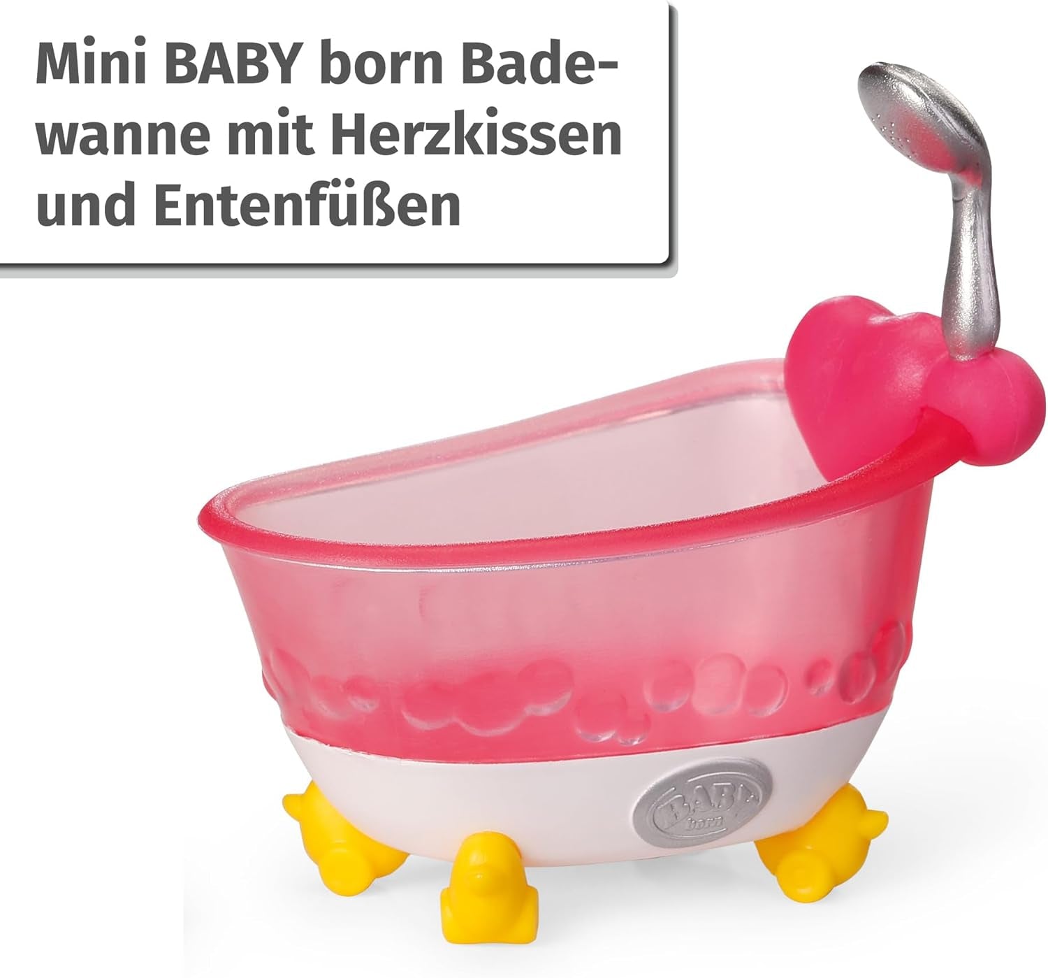 BABY Born Minis Ensemble de bain avec poupée Minis Amy et Canard, 906101 Zapf Creation Naty Shop Dolls