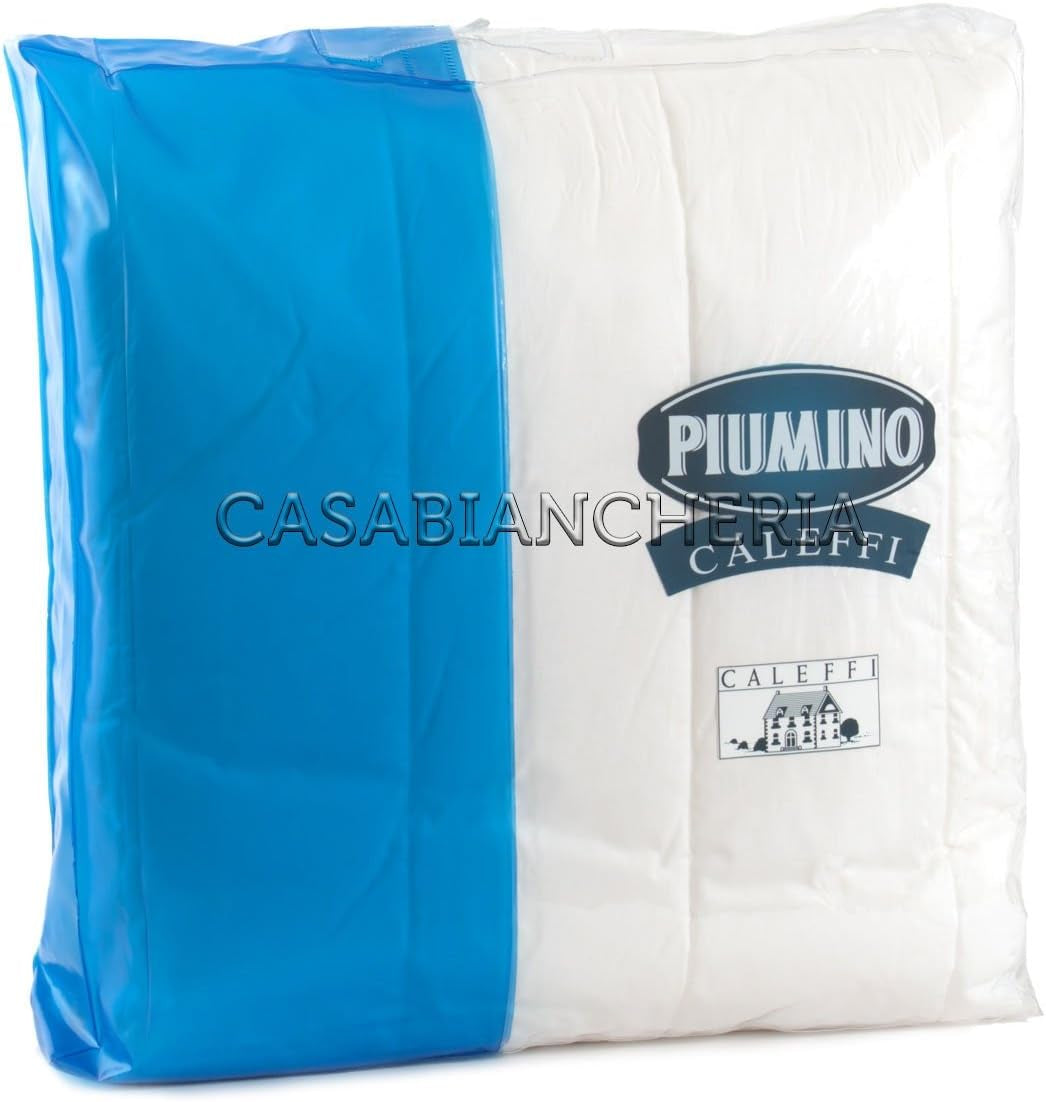 Couette en duvet Caleffi, matelassée, pour lit double, 255 X 200 Cm Couettes et couettes Naty Shop