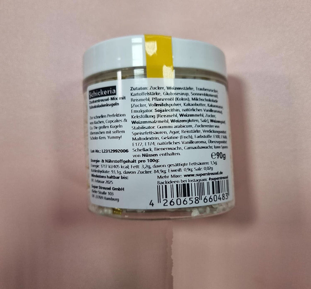 Super Streusel, Robe élégante, 90 grammes Naty Shop