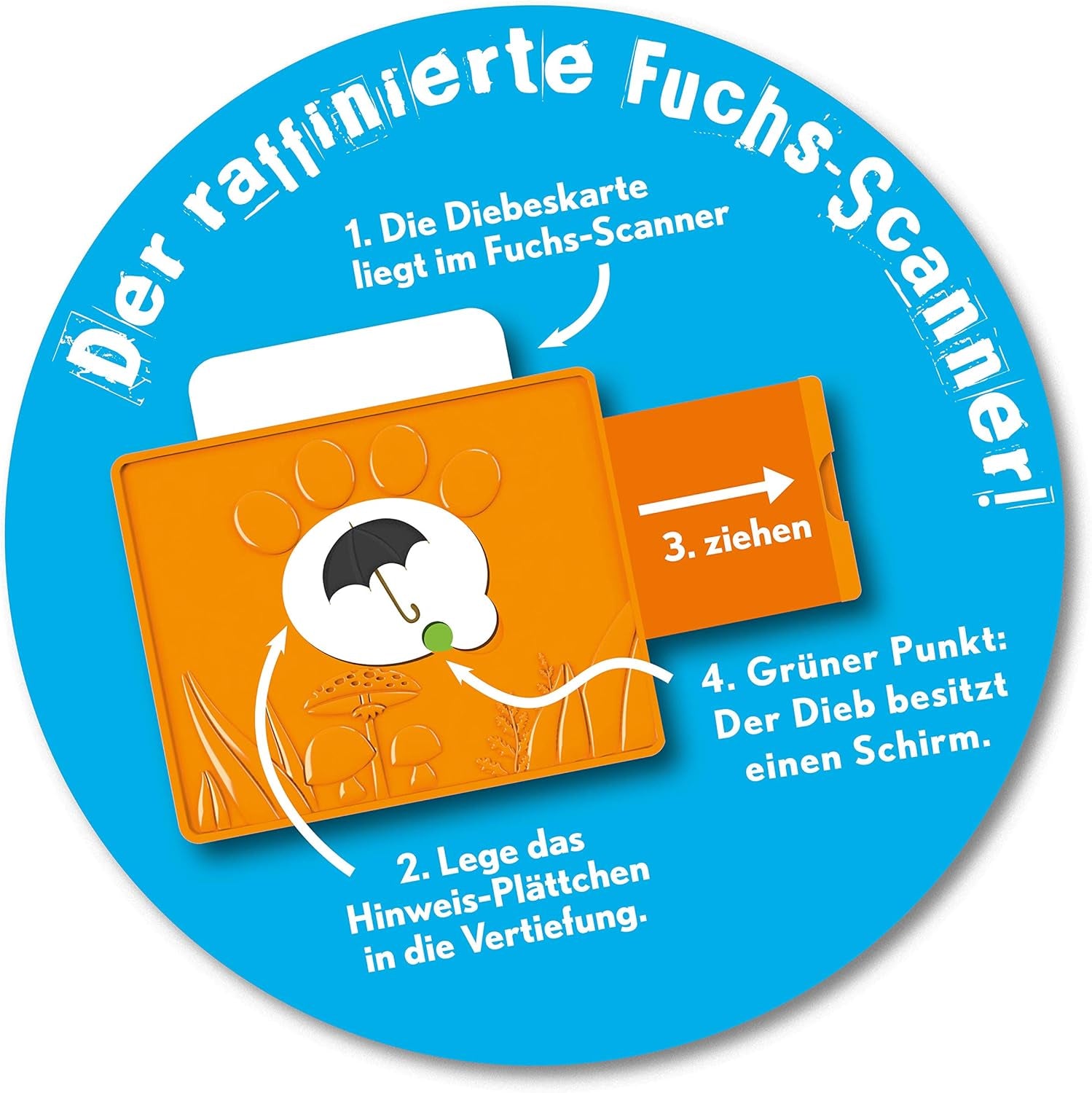 Game Factory 646255 Verfuxt, jeu de détective pour enfants à partir de 6 ans, jeu pour enfants