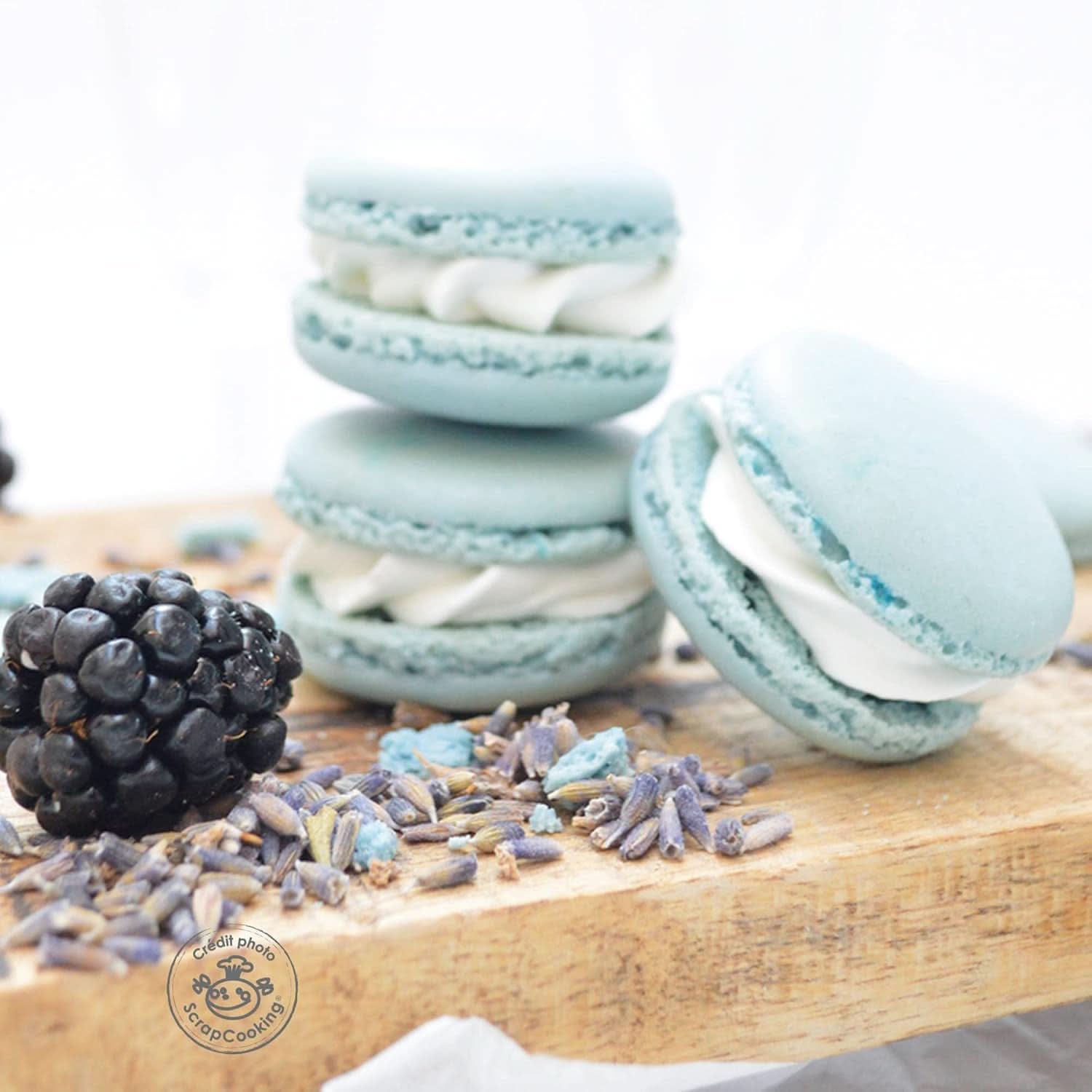 Scrapcooking, colorant alimentaire en poudre, bleu pastel, 5 grammes Naty Shop