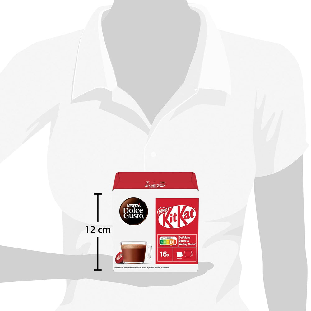 NESCAFÉ DOLCE GUSTO Kitkat Kaffeekapseln 3er Pack (3 x 16 Kapseln)