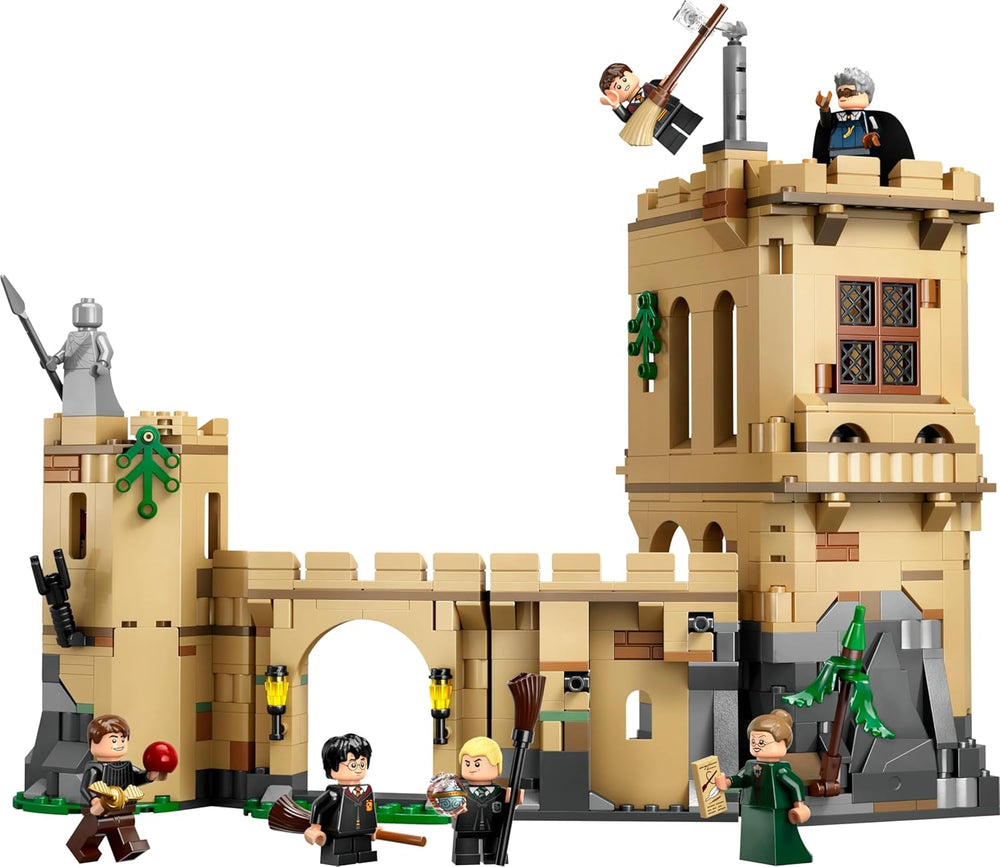 Château de Poudlard LEGO Harry Potter : Leçons de vol et aventure avec 6 figurines à collectionner, dont Draco Malfoy et le professeur McGonagall, jeu de rôle pour garçons et filles de 9 ans 76447 Jeux de construction Besuche den LEGO-Store