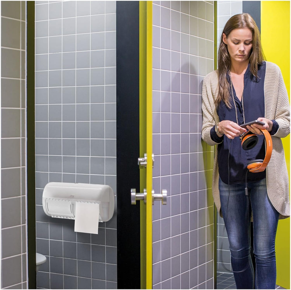 Papier toilette Tork petit rouleau blanc T4, avancé, 2 épaisseurs, 48 ​​× 200 feuilles, 472161