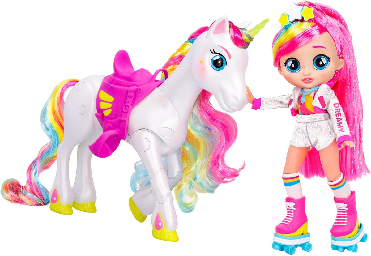 BFF by Tränenbabys Dreamy & Rym Deluxe-Set, qui comprend le chiot exclusif Dreamy et son petit cornet Rym - un programme optimal pour les jeunes et les filles à partir de 5 ans