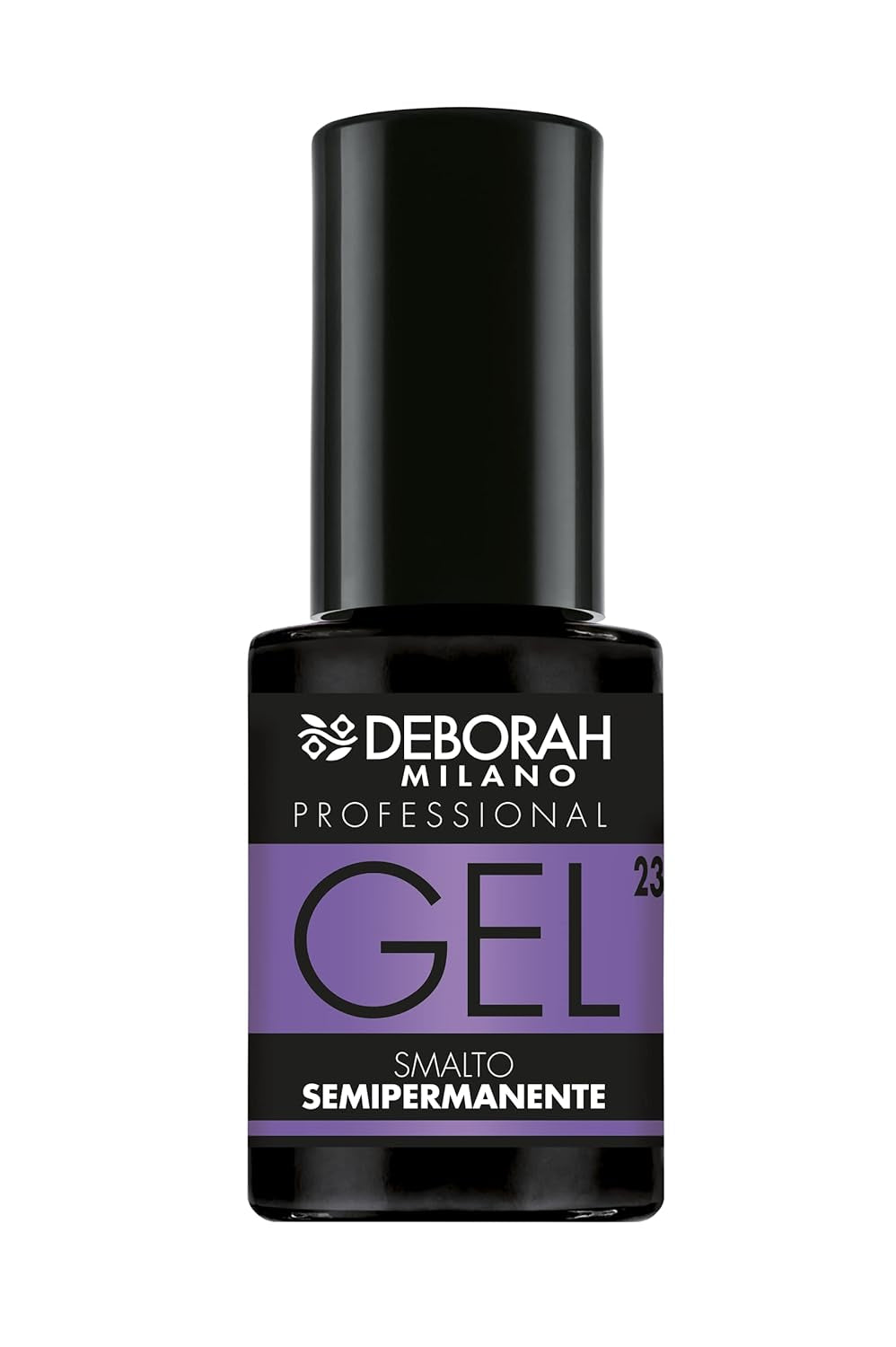 Vernis à ongles semi-permanent Milano Professional, no. 21 Bourgogne, effet volumateur, longue durée, pour des ongles intenses et brillants, 4,5 ml