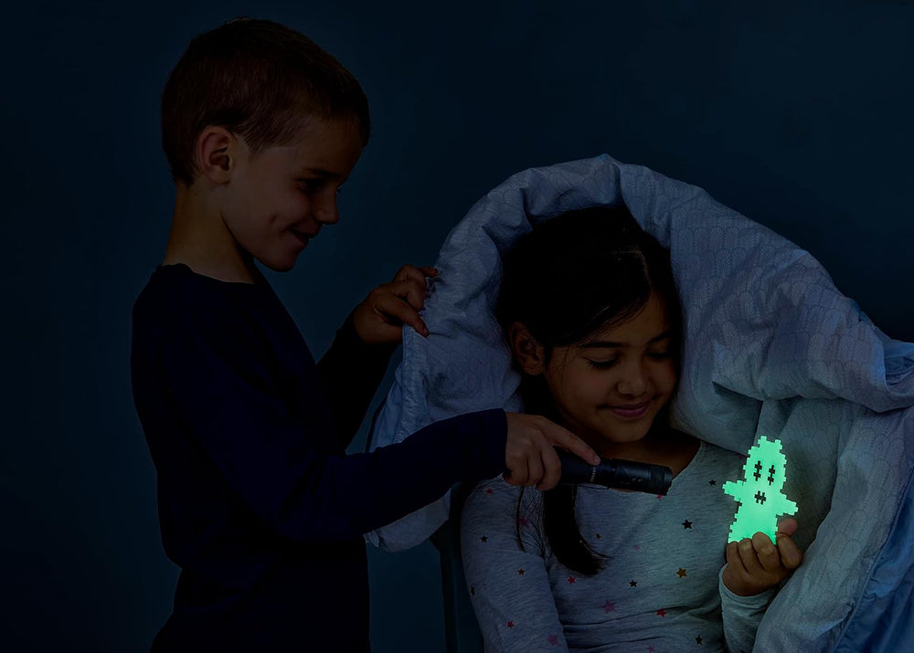 Plus-Plus 9603919 Geniales Konstruktionsspielzeug, Basic XXL Mega-Set, Glow in The Dark, Kreativ-Bausteine, 2000 pièces, à partir de 5 ans