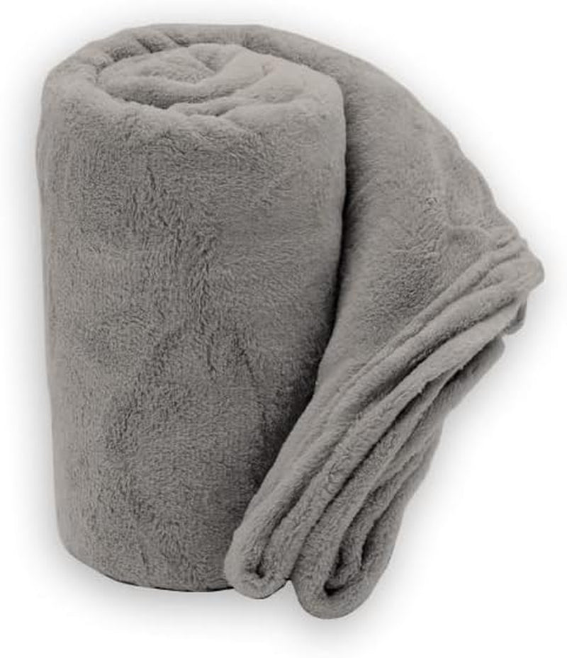 Pătură moale | Plaid | Soft Touch | 130 X 160 Cm | Pulbere Plapumi si pilote Naty Shop Bej 150X210