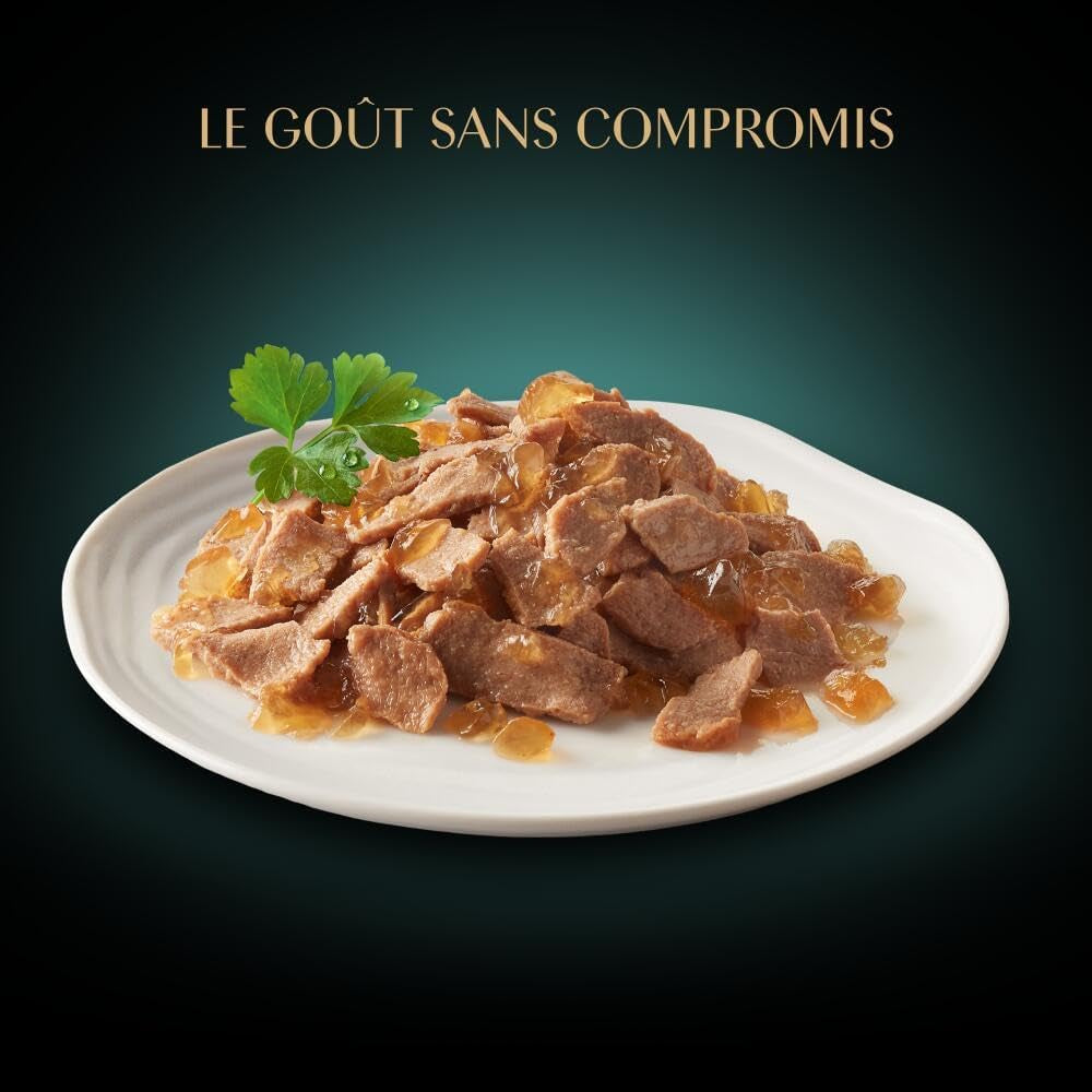 Sheba Portion Pouches Hrană umedă pentru pisici, pachet multiplu Fresh & Fine în jeleu cu ton și somon MSC, 6x6x50g - Mese sănătoase pentru pisici cu jeleu