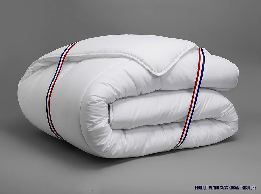 30519 220/240 Housse de couette et 2 oreillers Polyester/Coton Blanc 220 X 240 Cm Couettes et couettes Naty Shop