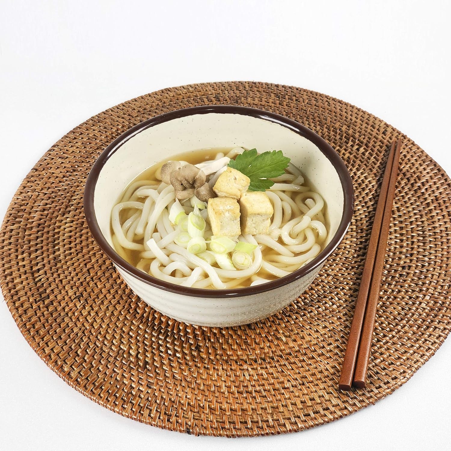 Nouilles instantanées Allgroo Udon - Miso, soupe Udon, épicée, aromatique, préparation rapide - contient 3 portions - 1 x 690 g