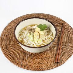 Nouilles instantanées Allgroo Udon - Miso, soupe Udon, épicée, aromatique, préparation rapide - contient 3 portions - 1 x 690 g