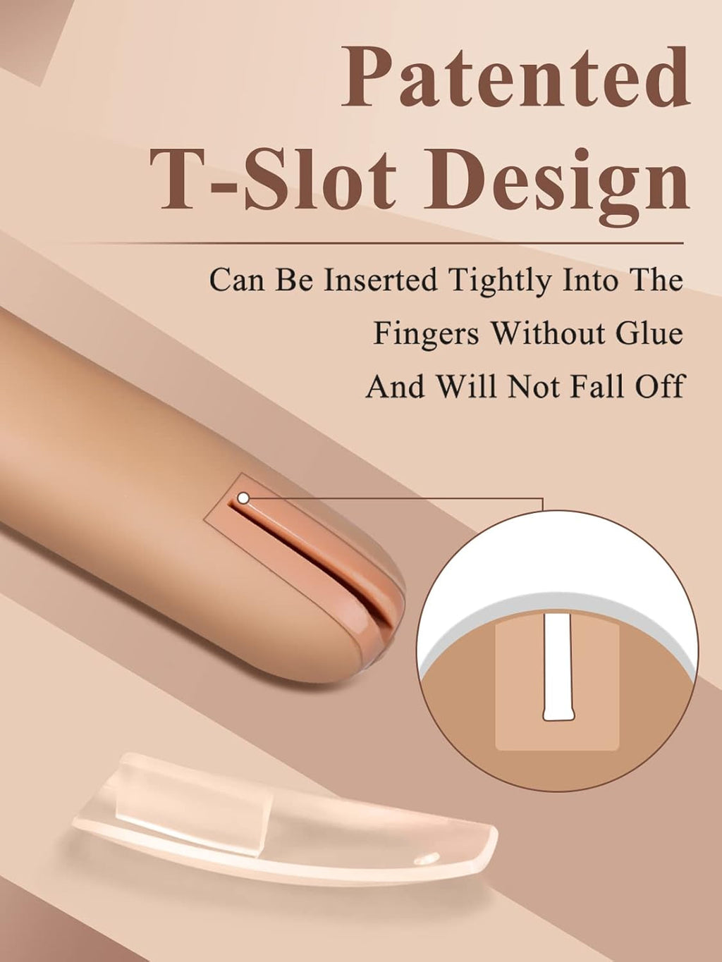 200 buc vârfuri transparente de unghii de schimb: Vârfuri de unghii acrilice pentru exersarea mâinii pentru designul unghiilor