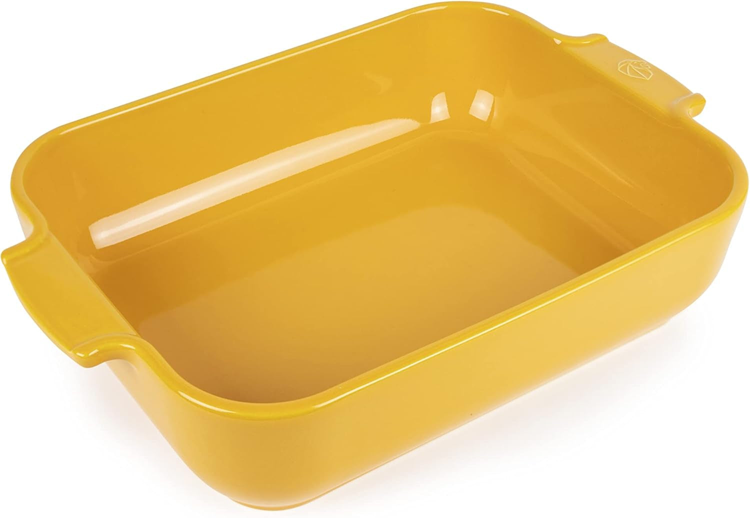 Peugeot Appolia Rechteckige Auflaufform Mit Griffen, Keramik, Schiefer / Grau, 7.2X31X21.7 Cm, Fassungsvermögen: Env. 2 L, 60060 Moules et plaques pour pâtisserie Naty Shop Gelbes Safran