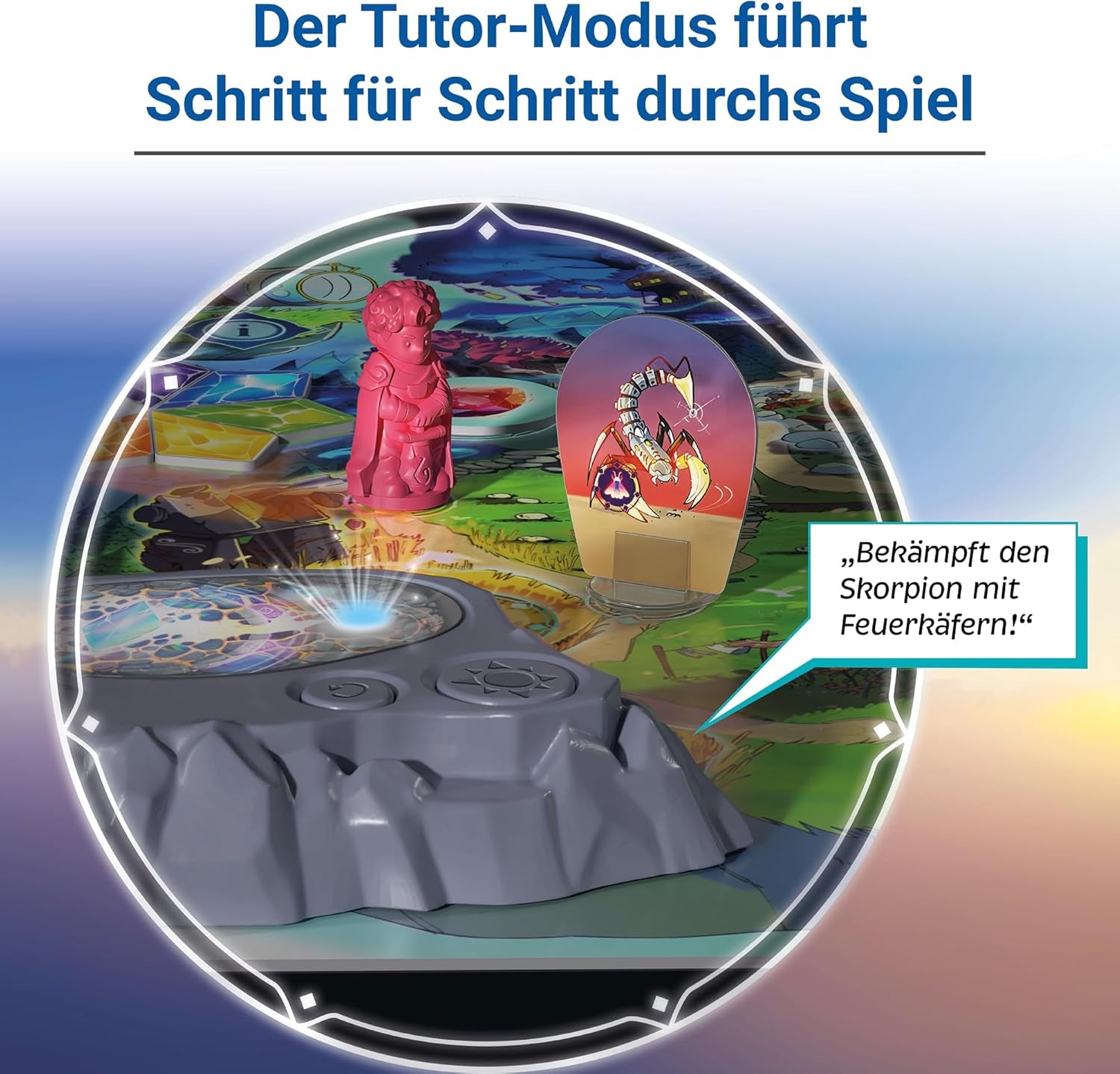 Ravensburger 24582 Ventopia - Jeu de société électronique The Flying Island pour enfants à partir de 7 ans pour 1 à 4 joueurs