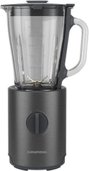 Grundig Delisia Novus SM 7140 Professioneller Standmixer, 1,5 Liter, 800 Watt, 6-Fach Edelstahlmesser Mit Zirkonium-Beschichtung, 5 Geschwindigkeitsstufen + Pulse-Funktion, Dark Inox/Edelstahl Bucatarie Naty Shop