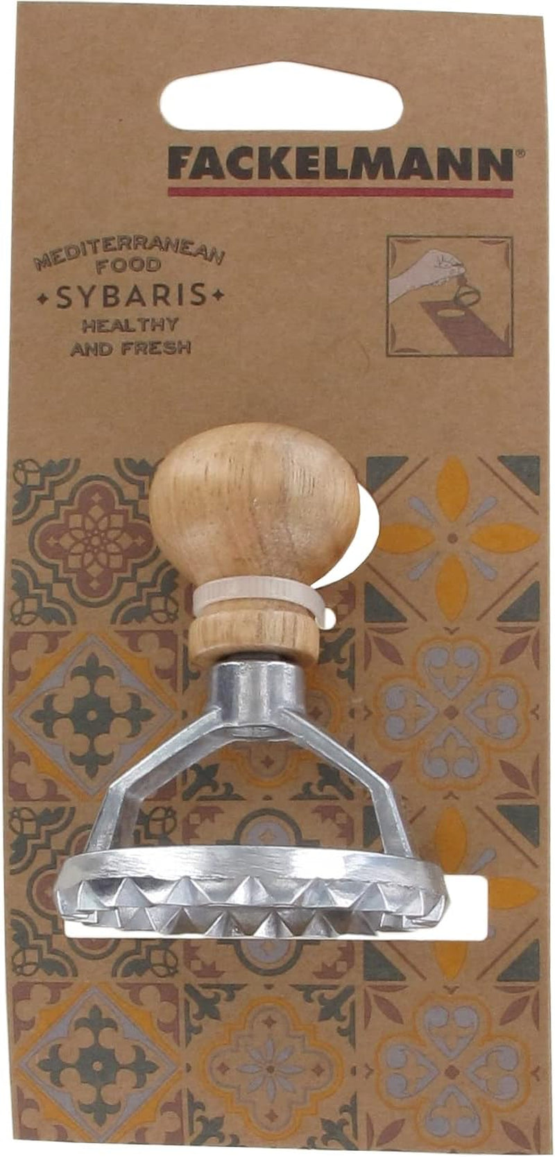 Fackelmann 40925 Moule à raviolis rond, 3,5 cm