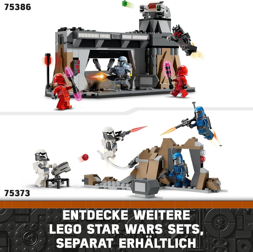 LEGO Star Wars : Mandalorian Ambush on Mandalore Battle Pack, jouet de construction d'aventure pour enfants, ensemble d'action à collectionner, idée cadeau pour garçons et filles 75373 Jeux de construction Besuche den LEGO-Store