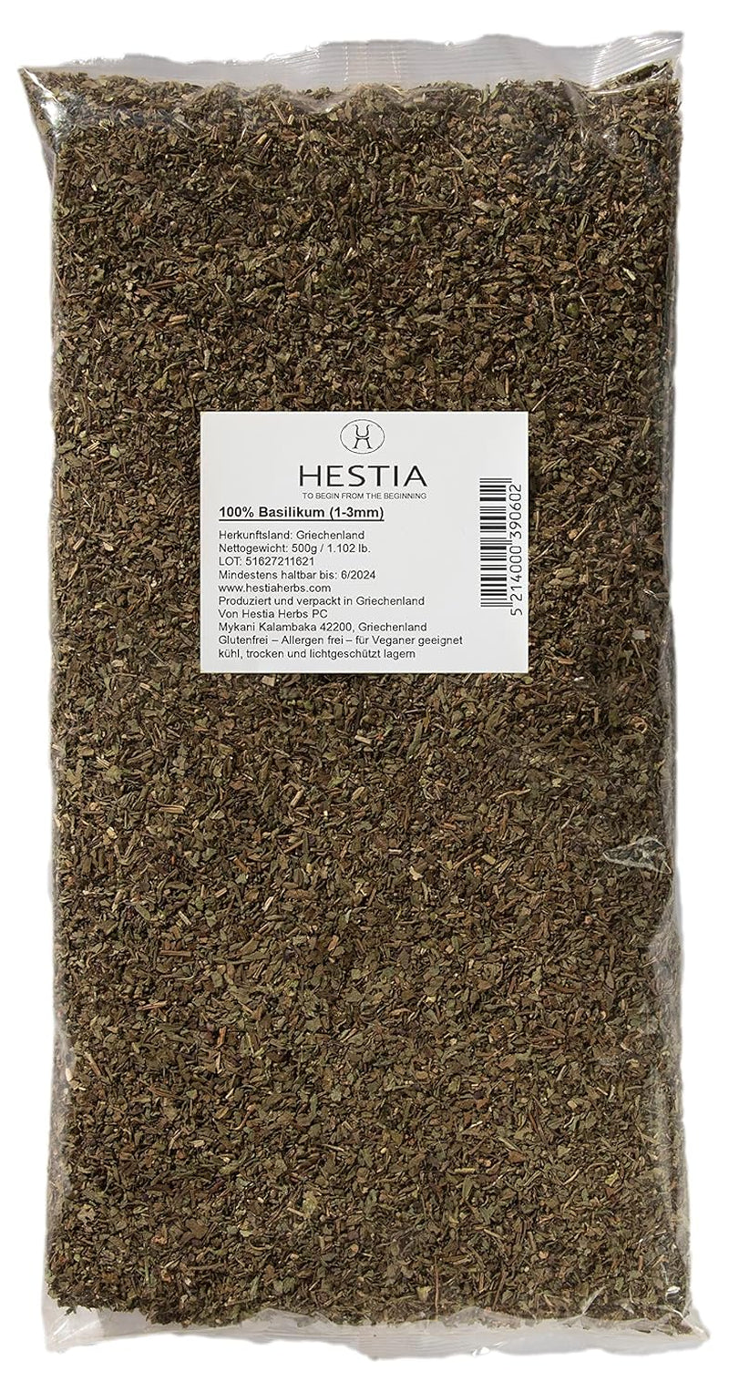 Hestia Herbs Griechischer getrechtenter Origan 500 g, sans allergènes – végétalien – sans GVO