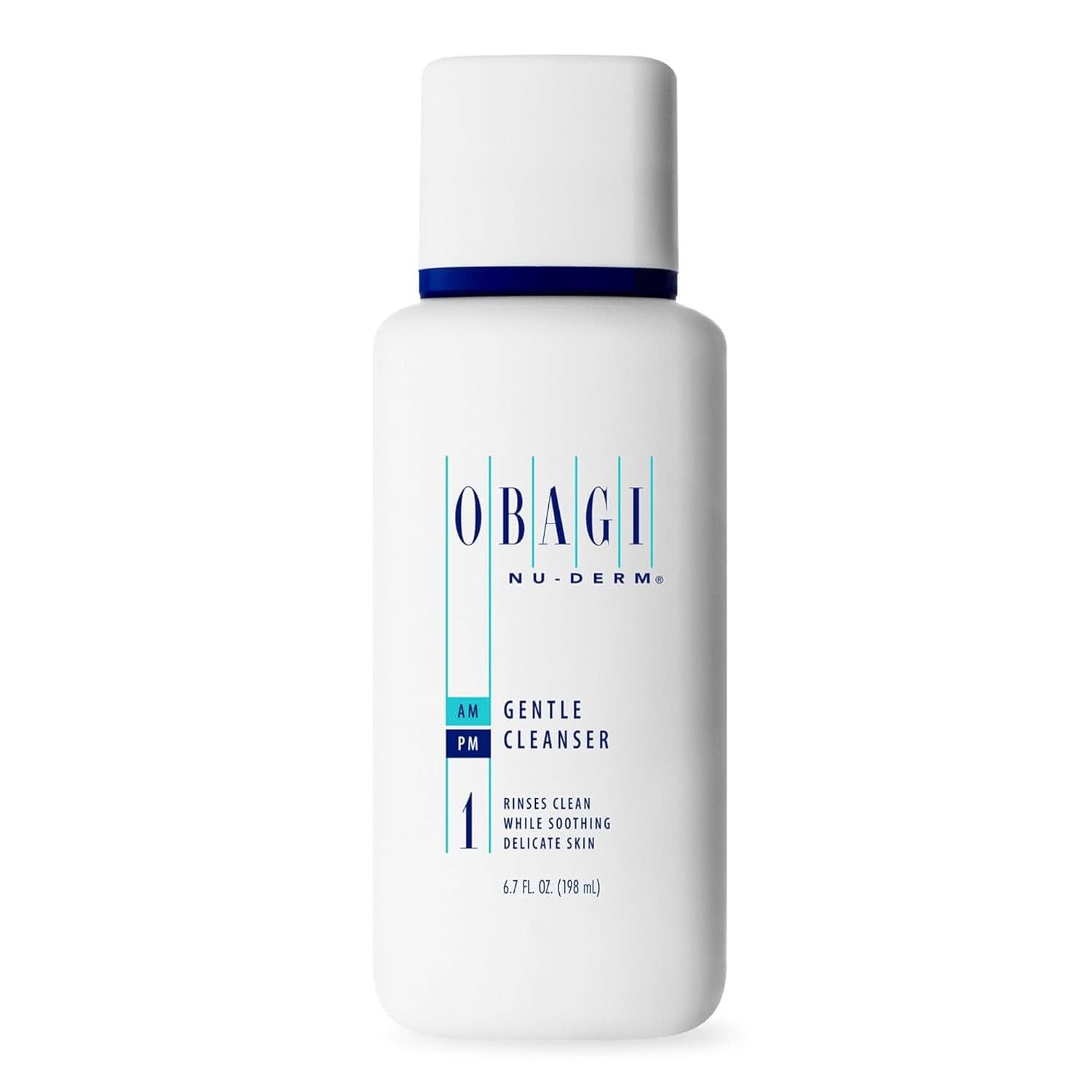 OBAGI Nu-Derm, Nettoyant Doux Visage Peau Normale ou Sèche Cosmétique et Beauté Naty Shop 198 ml