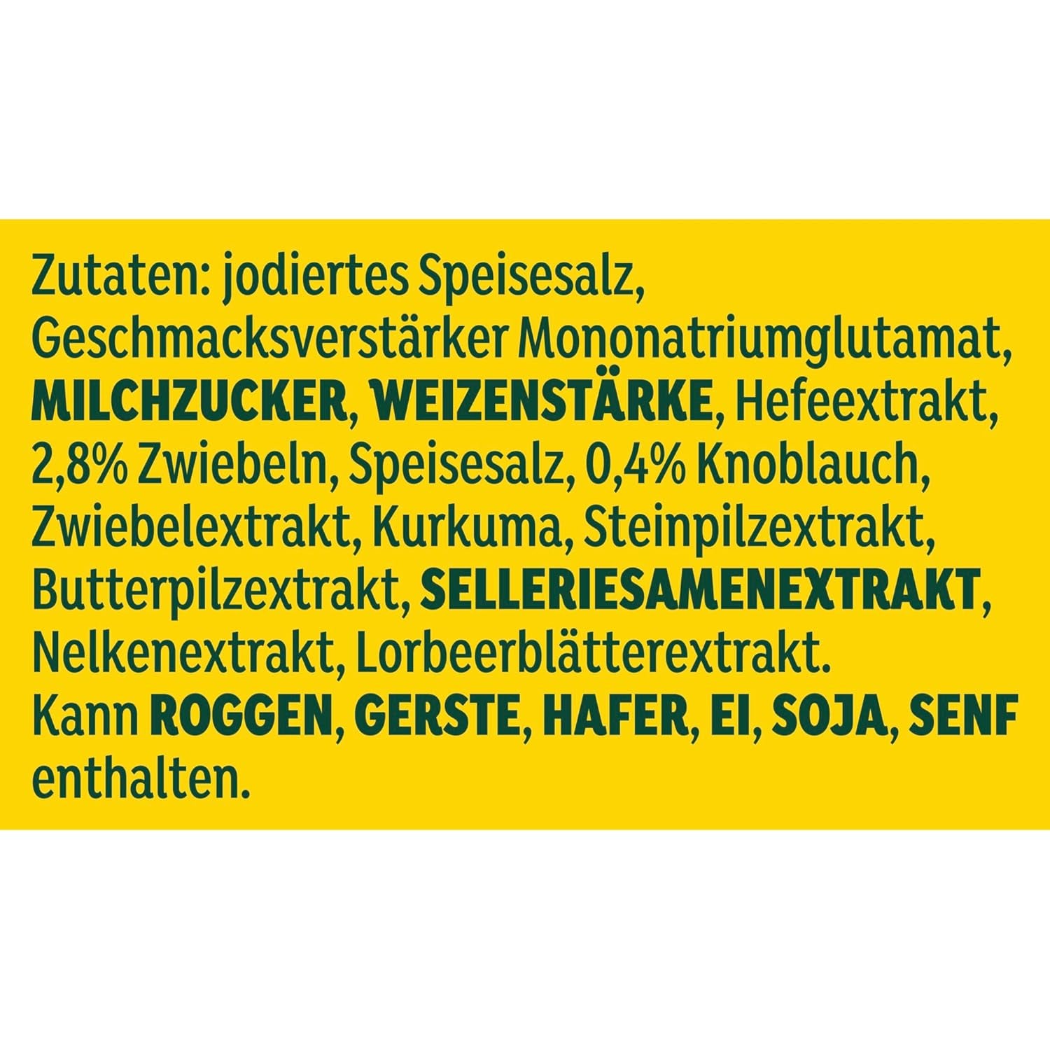 Knorr Würzmittel Nachfüllpackung Aromat Gewürzmischung zum Verfeinern von Speisen für schnelle Gerichte 100 g 1 pièce