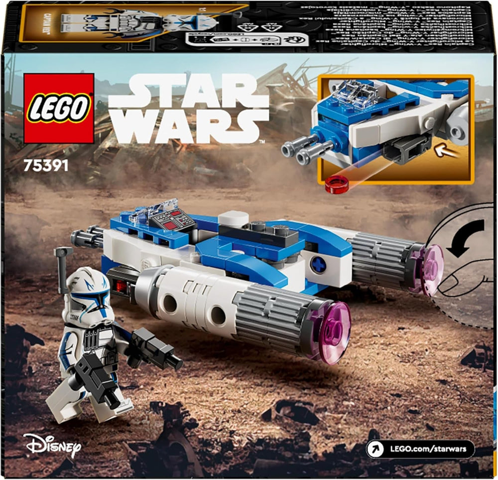 LEGO Star Wars Captain Rex Microfighter Y-Wing Briques de construction Vaisseau spatial à collectionner Idée cadeau pour garçons et filles à partir de 6 ans 75391 Jeux de construction Besuche den LEGO-Store