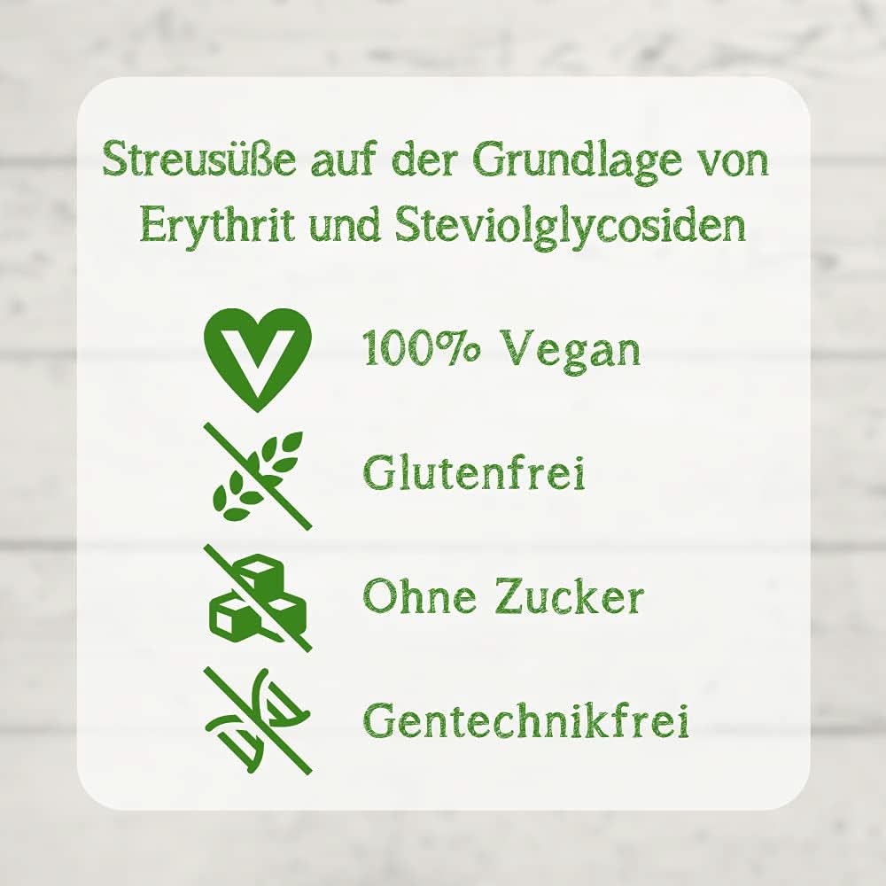 Stéviola | Édulcorant stévia | Édulcorant sans calories, 300 grammes Édulcorants Naty Shop