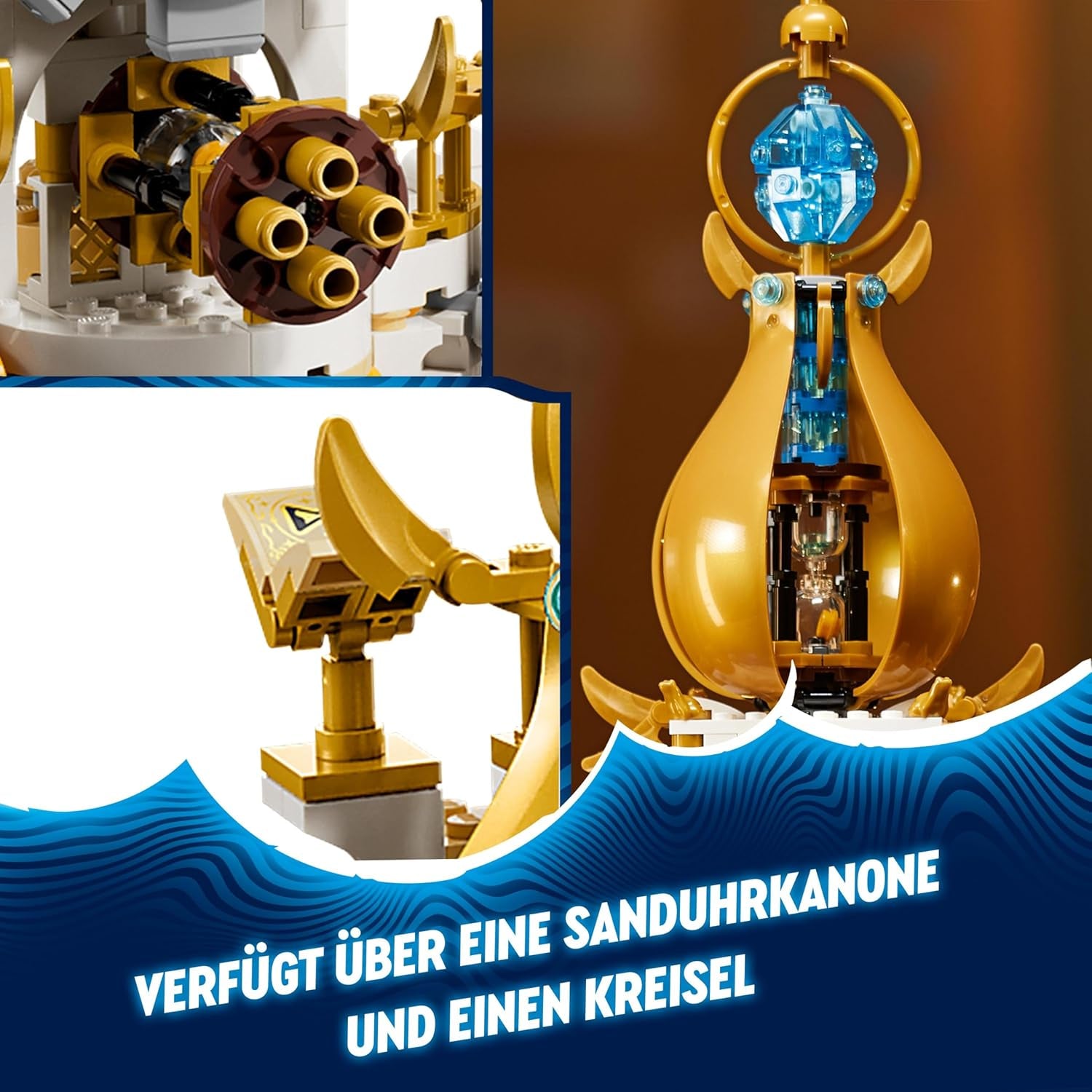 LEGO DREAMZzz 2-en-1 La Tour des Sandmanns, Jeu de château pour enfants à Baen, Set avec niveaux fantastiques incluant Spinne et Vogel, Jeux pour filles et jeunes à partir de 9 ans 71477