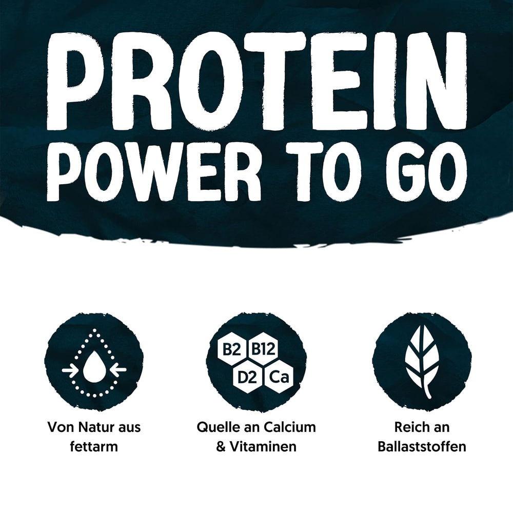 Alpro Proteindrink Schokoladengeschmack – Vegan et milchfree – Ohne Süßstoffe – Von Natur aus lactosefrei – Reich an Ballastsstoffen, Calcium et Vitaminen – 15 x 250 ml – Haltbar