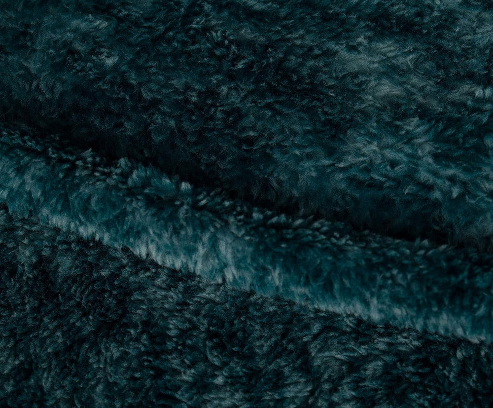 Gözze - Pătură living și confortabilă marmorată, 150 X 200 Cm - Petrol Paturi si Cuverturi Besuche den GÃ¶zze-Store