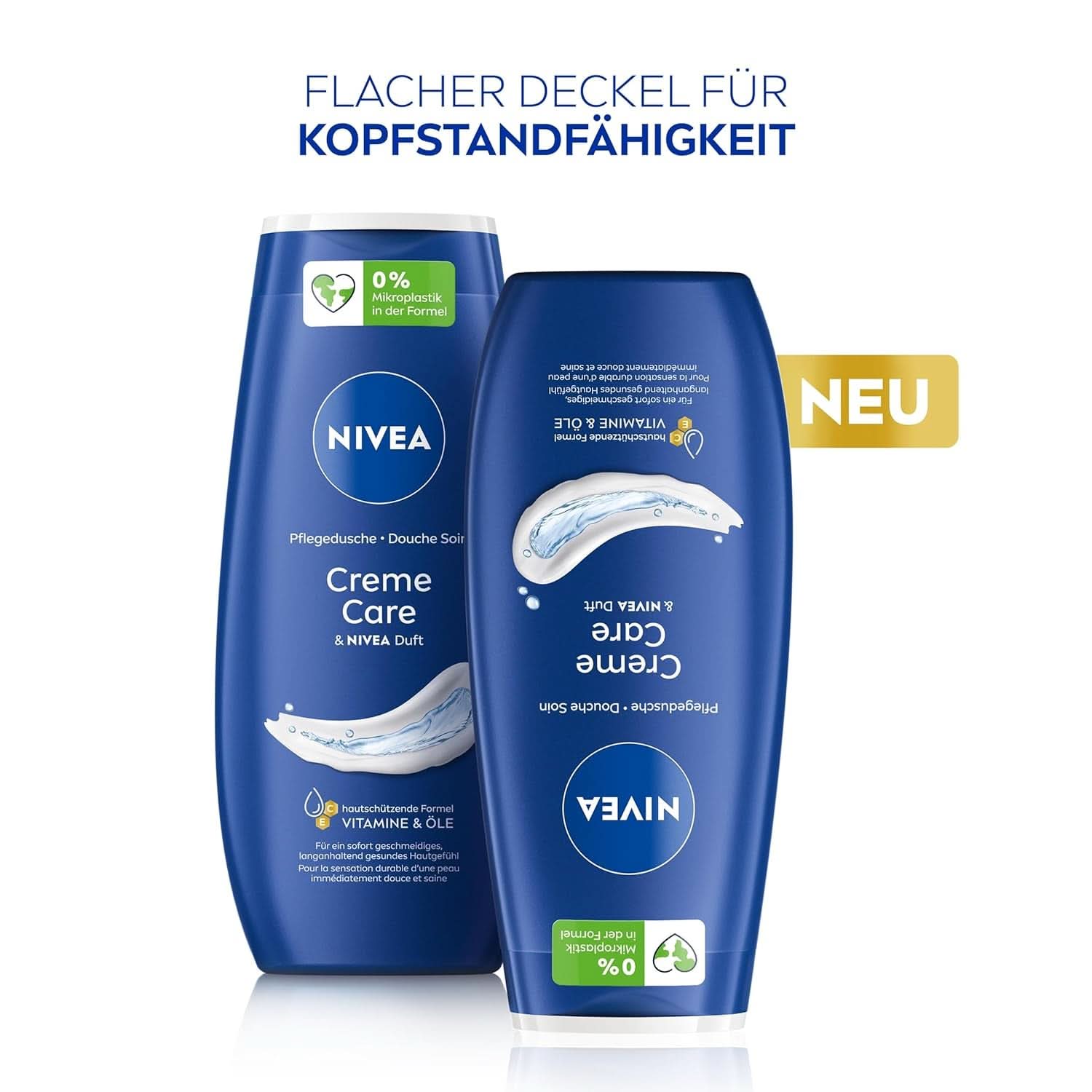 NIVEA Creme Care, gel de duș cu vitamine și uleiuri esențiale, 250 ml Duș și baie Naty Shop